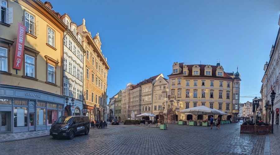 Prague's Old Town, early morning